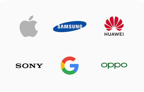 Brand logos and installation process